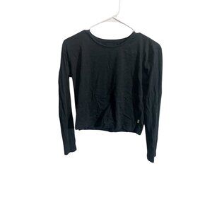 Ugg Womens XS Black Long Sleeve Crewneck Top Soft Comfortable